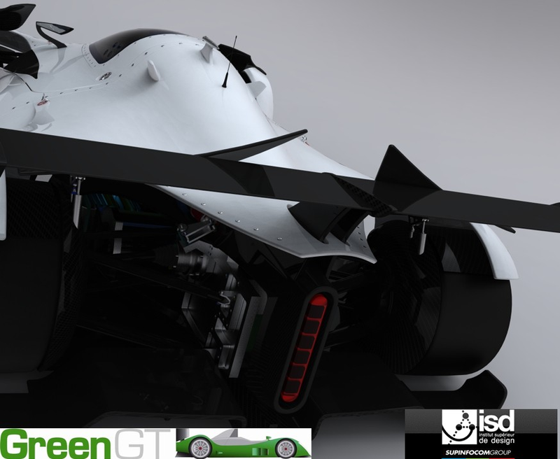 Illustration for article titled GreenGT Electric LeMans: Design And Eco-Mobility Madness